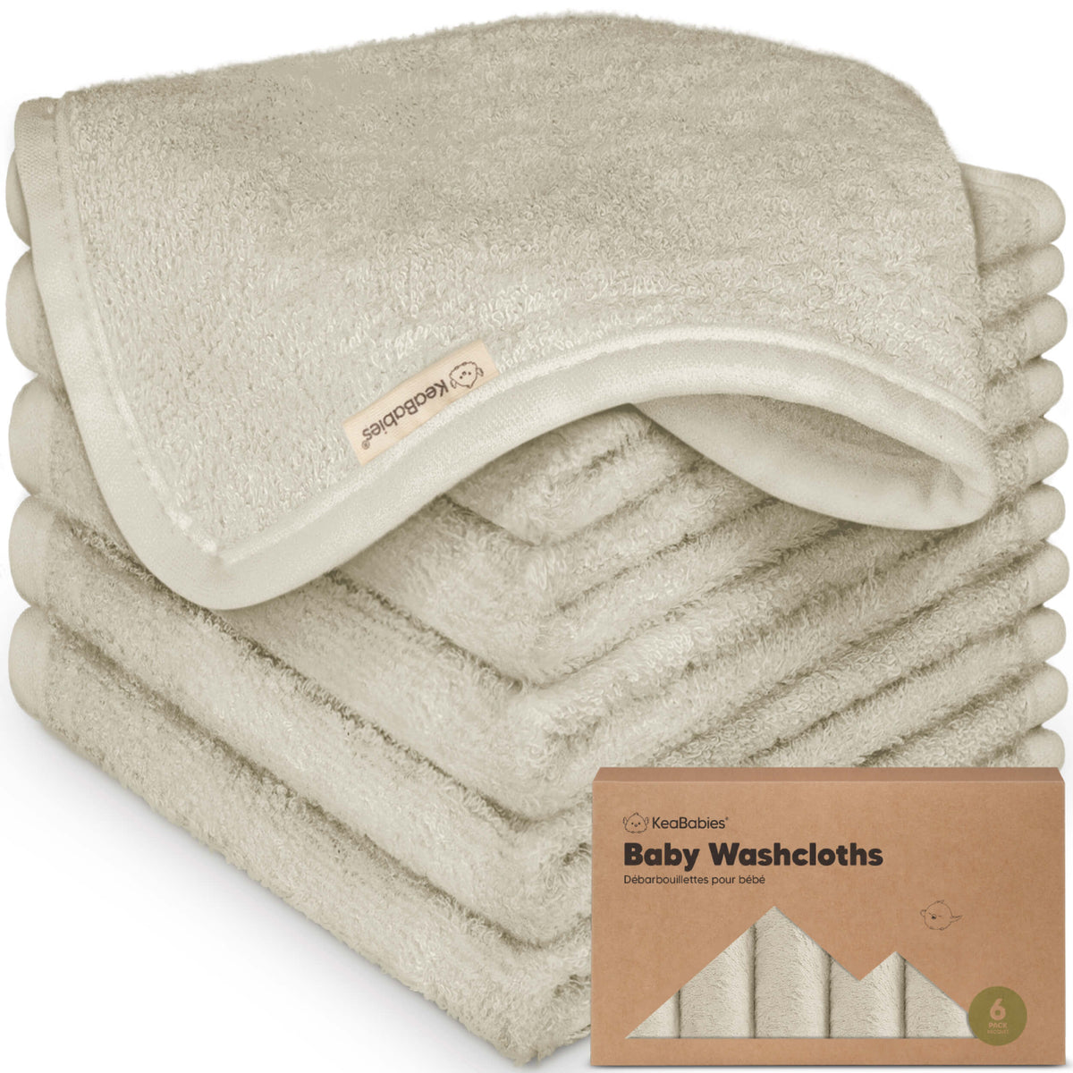 Deluxe Bamboo Baby Washcloths