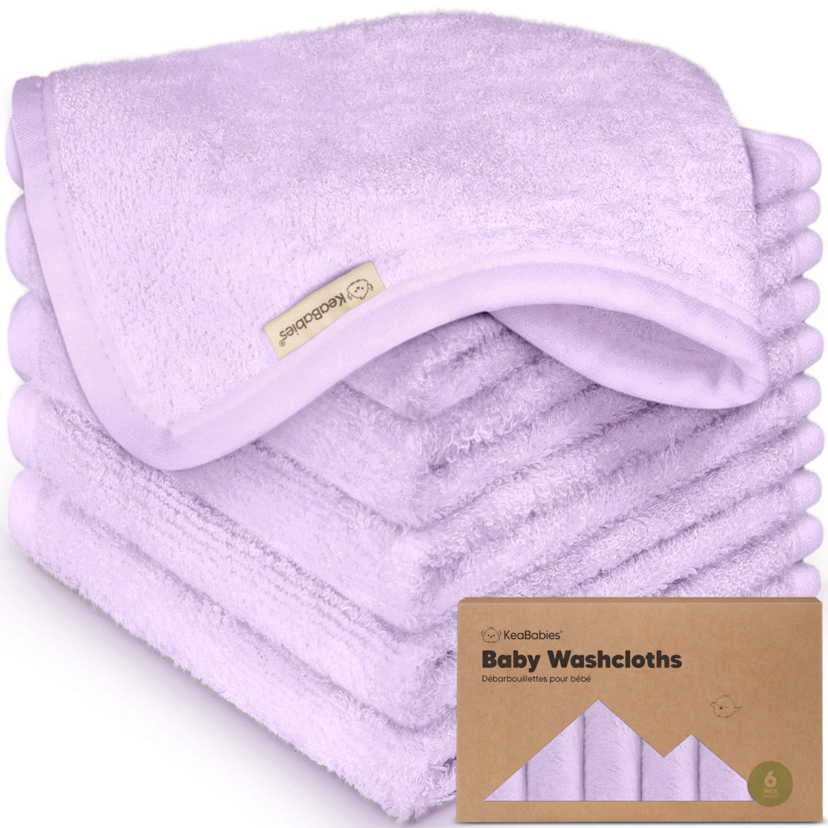 Deluxe Bamboo Baby Washcloths