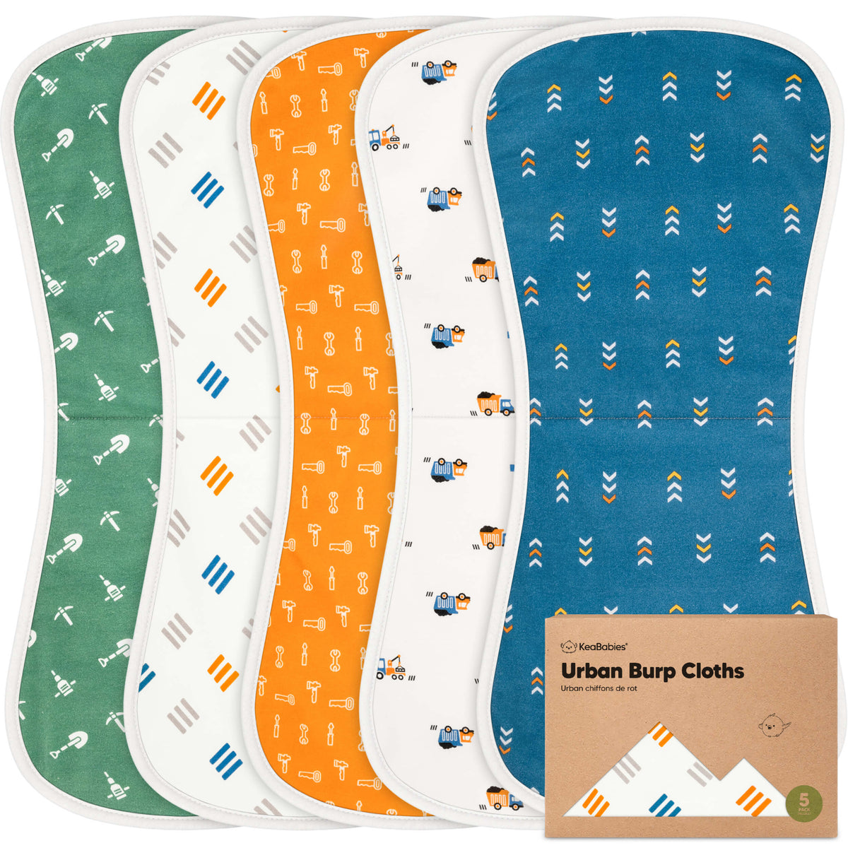 Organic Cotton Burp Cloths