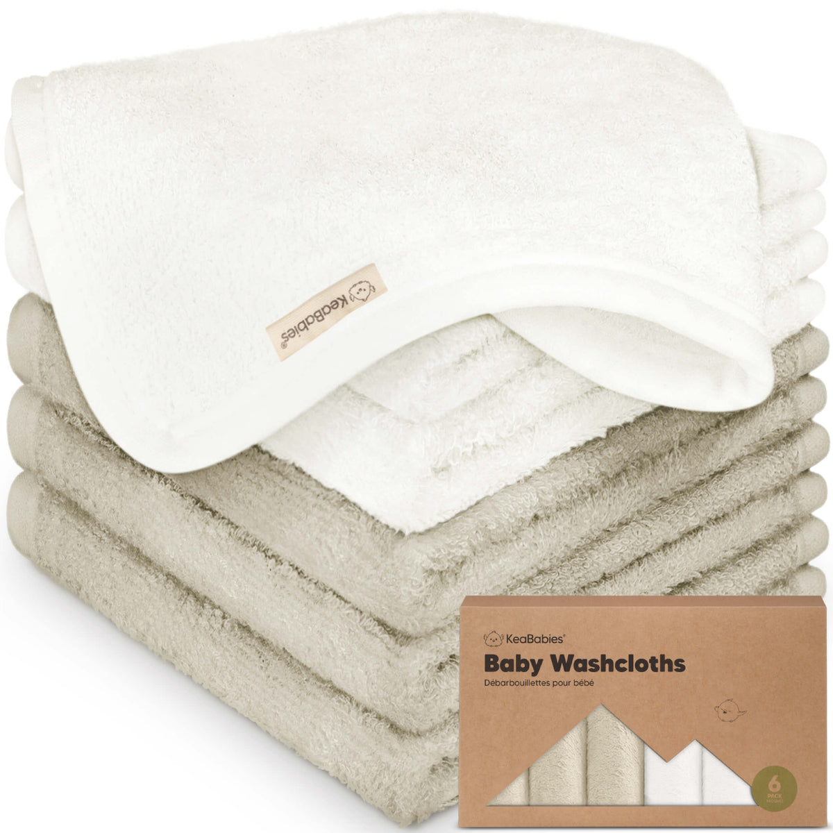 Deluxe Bamboo Baby Washcloths