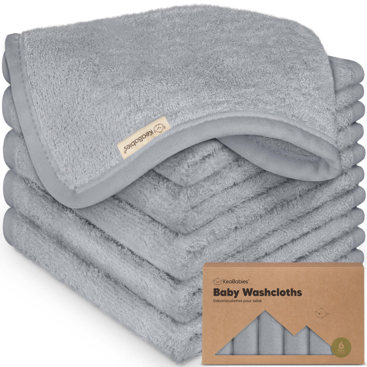 Deluxe Bamboo Baby Washcloths