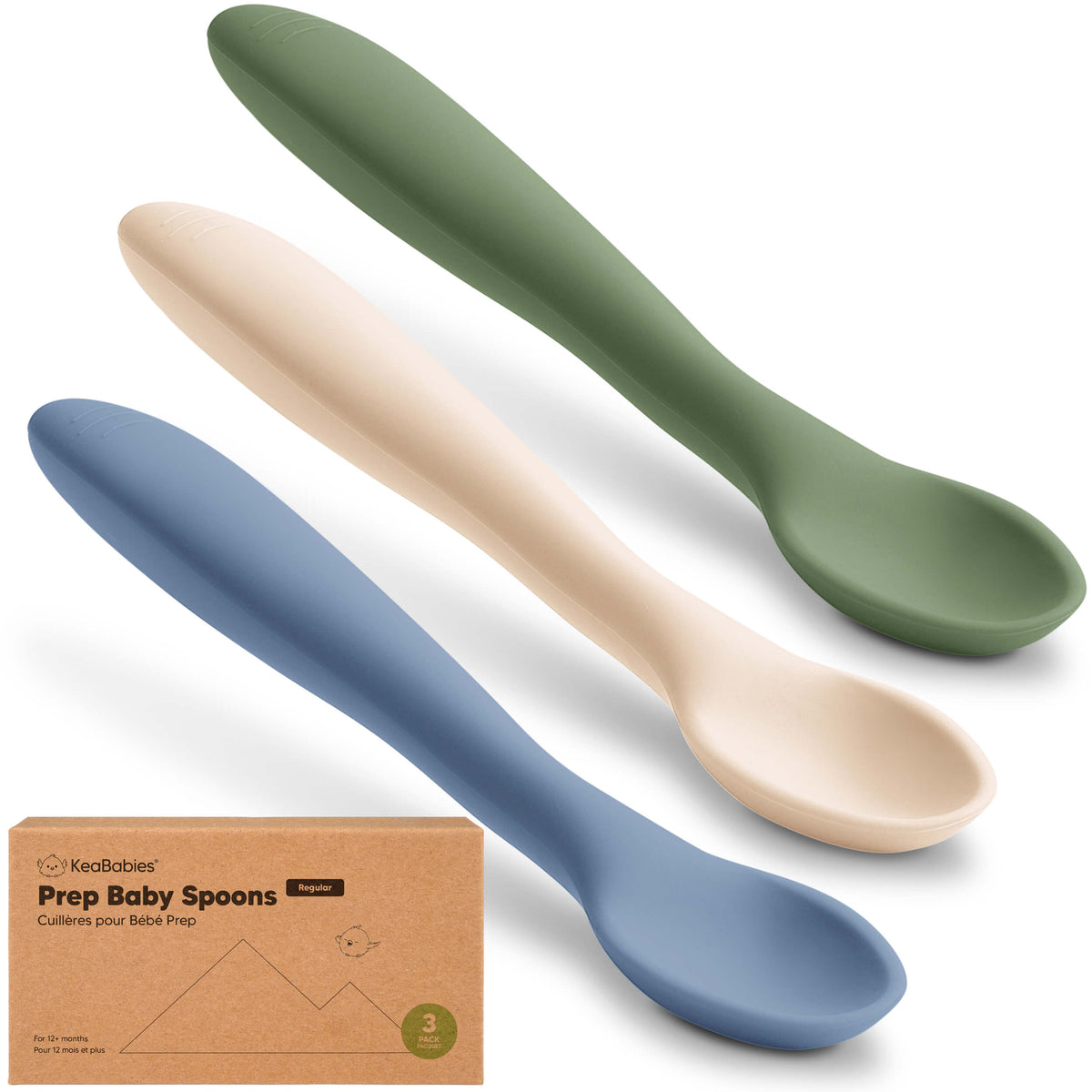 Paquete de 3 cucharas para bebé