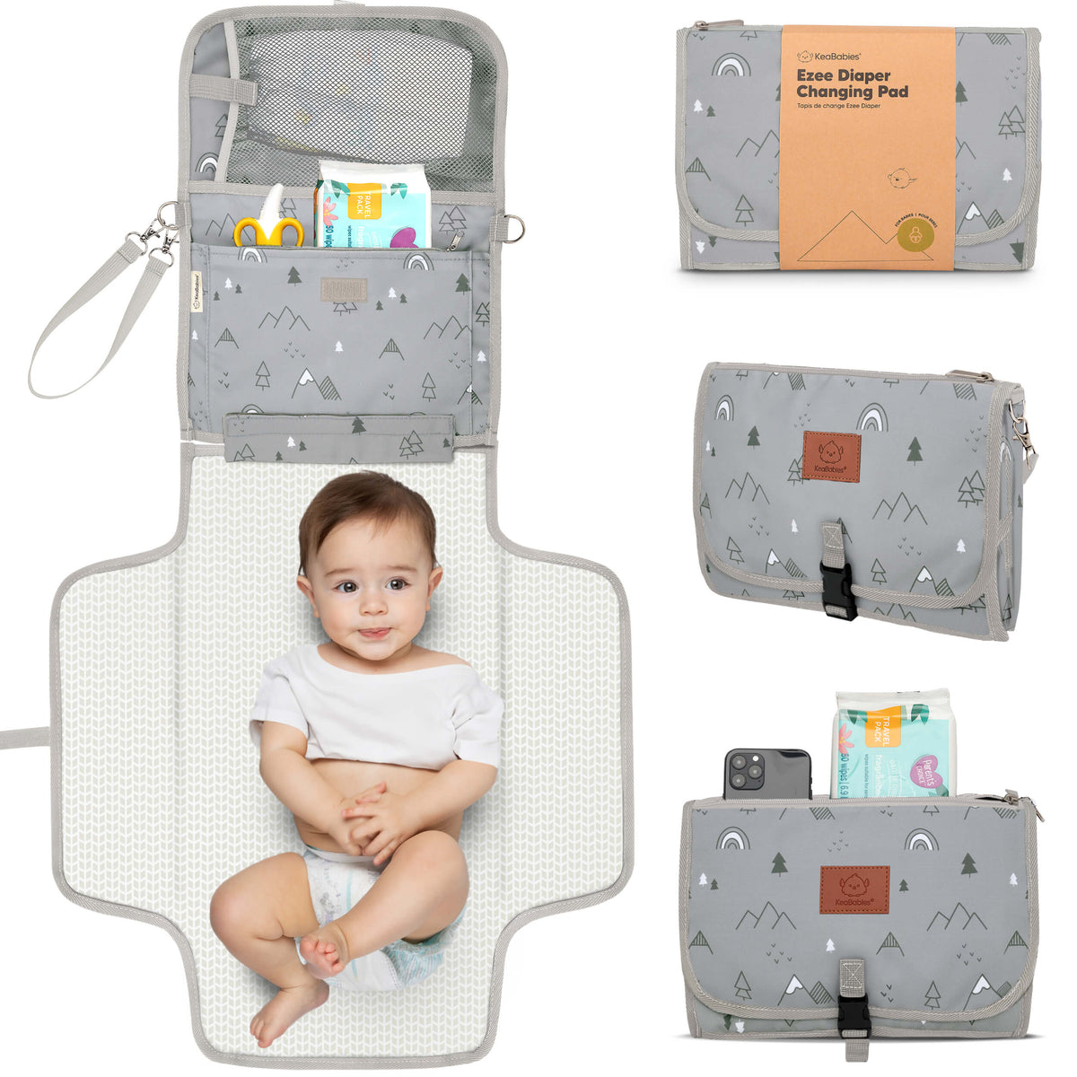 Slim Portable Diaper Changing Pad