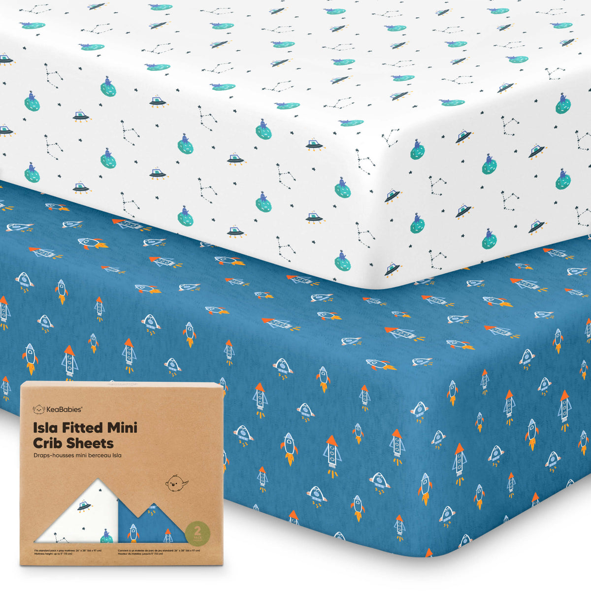 Fitted Mini Crib Sheets