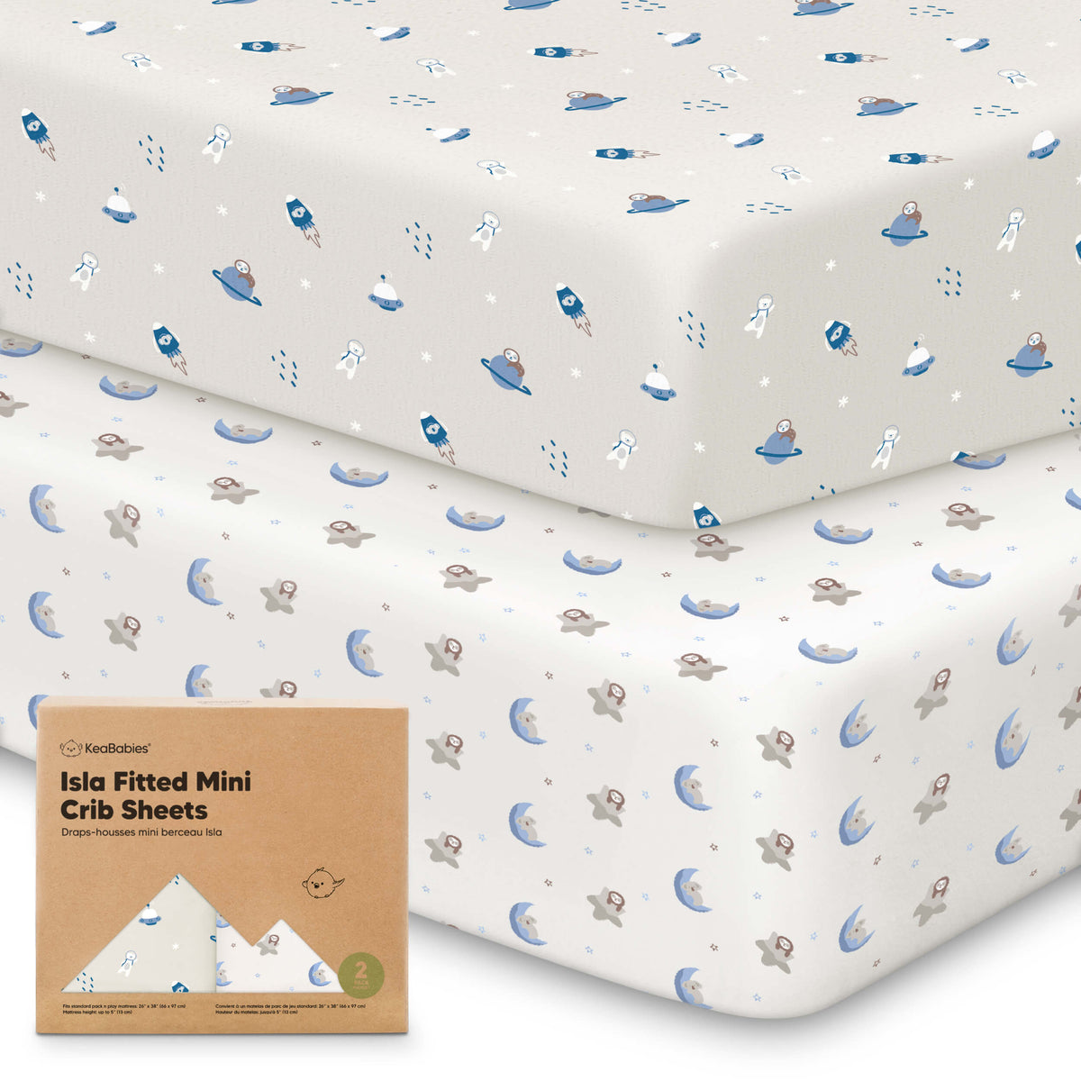Fitted Mini Crib Sheets