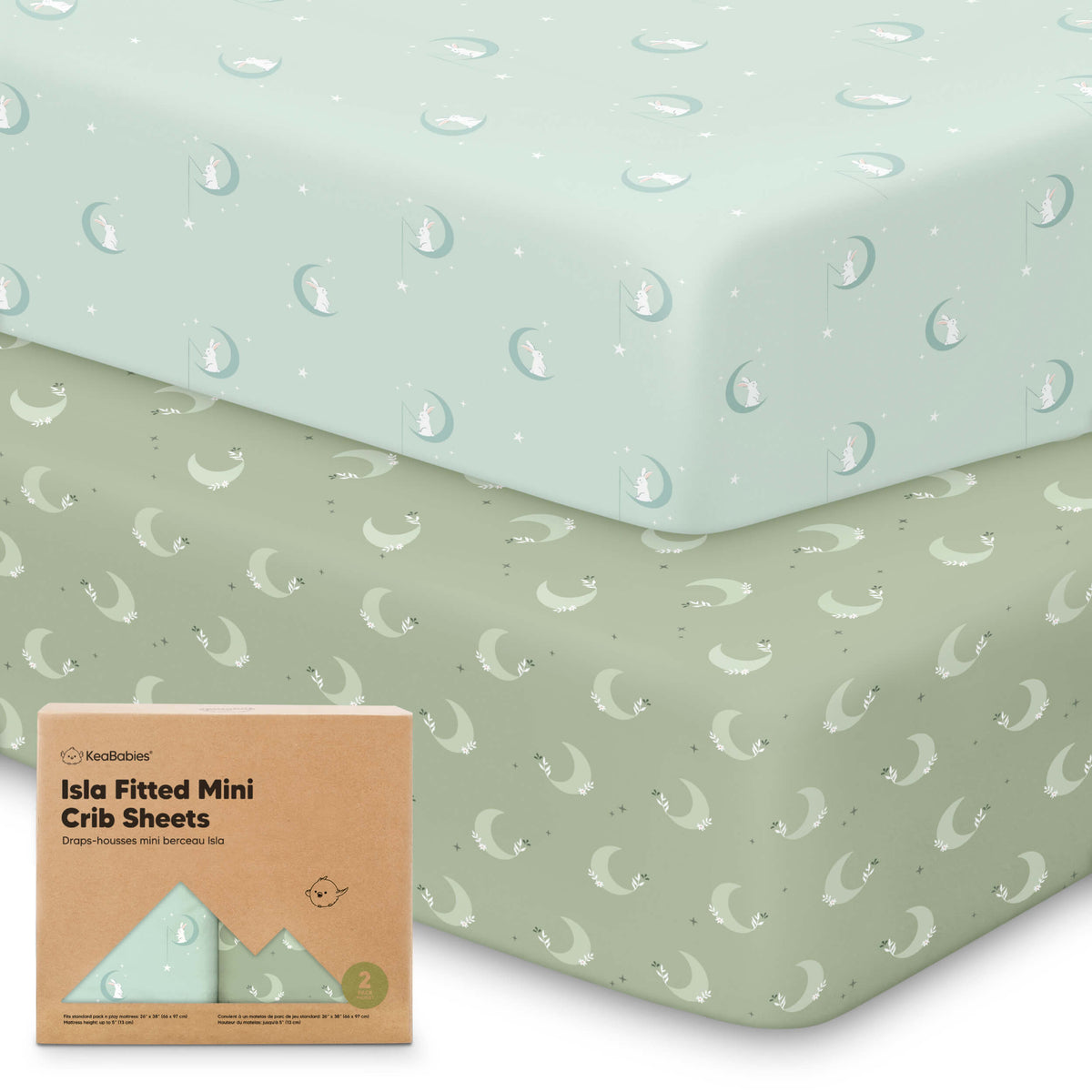 Fitted Mini Crib Sheets