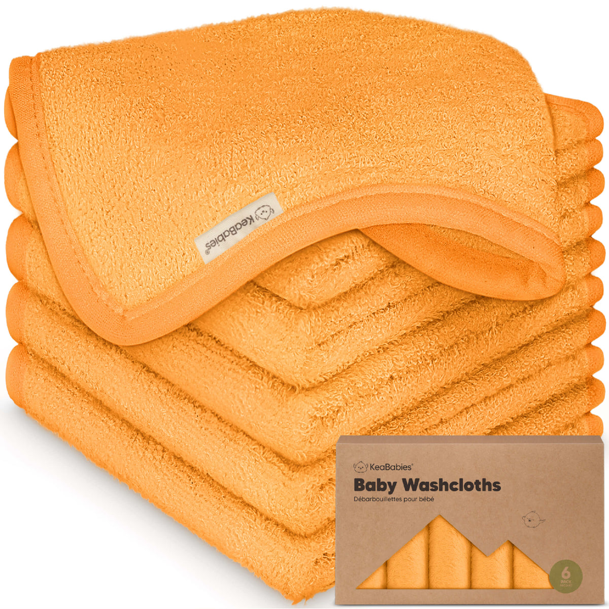 Deluxe Bamboo Baby Washcloths