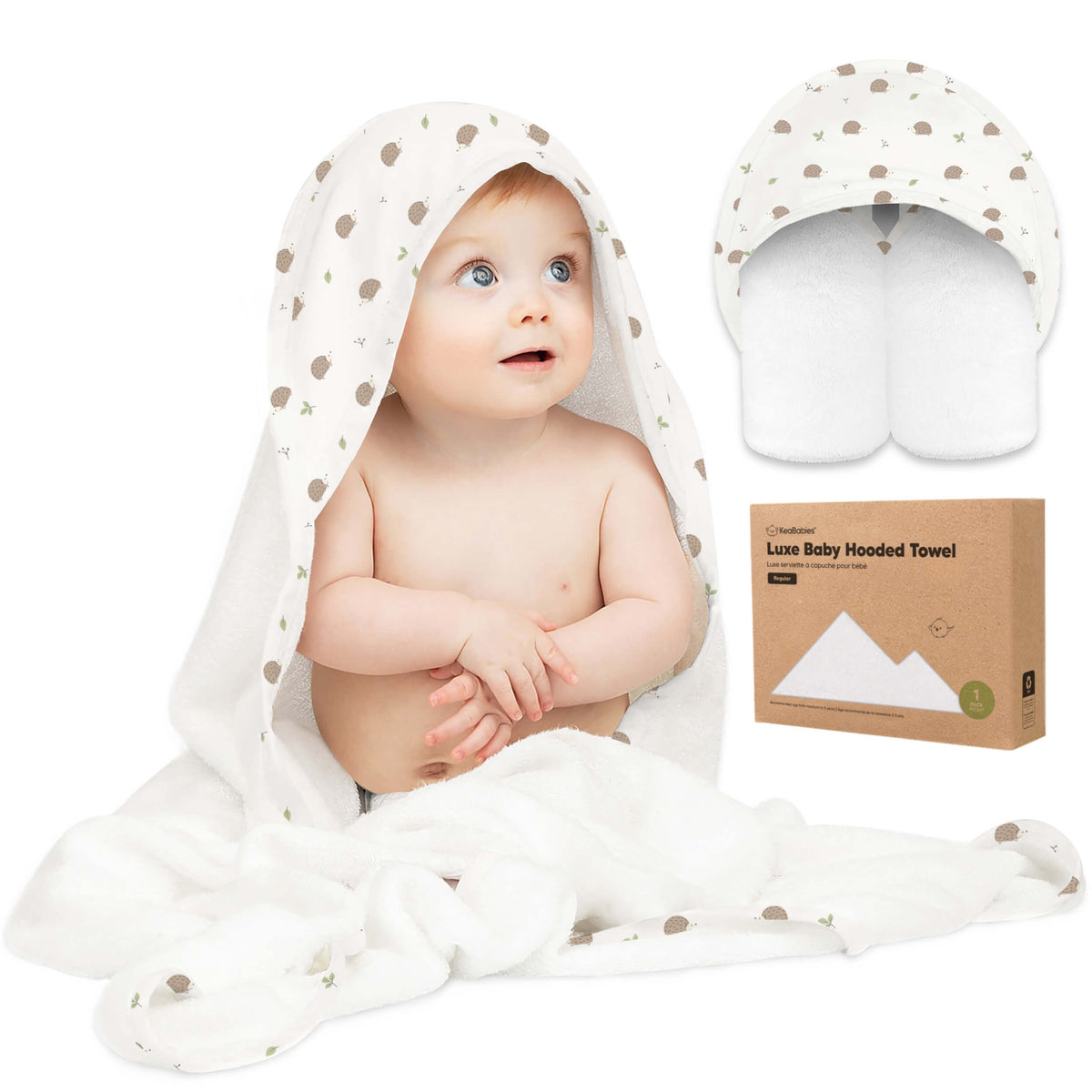Plush Baby Hooded Towel