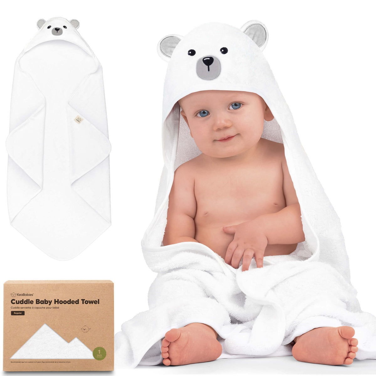 Cuddle Baby Handdoek met Capuchon