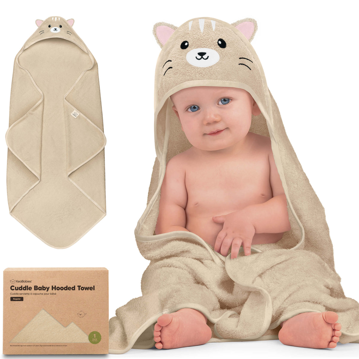 Cuddle Baby Handdoek met Capuchon