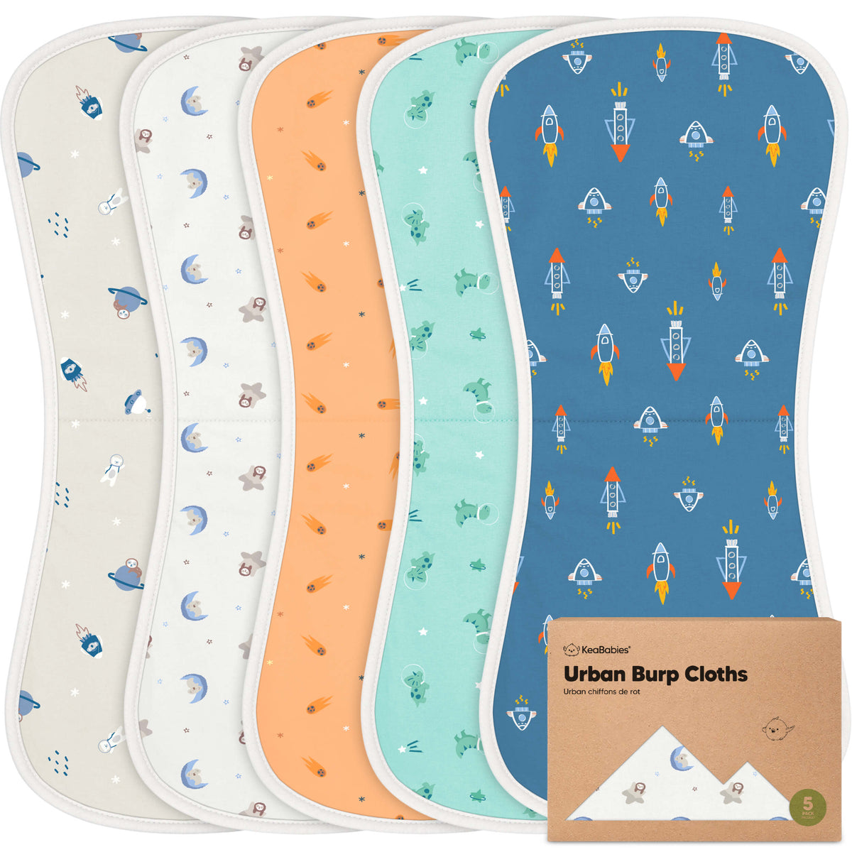 Organic Cotton Burp Cloths