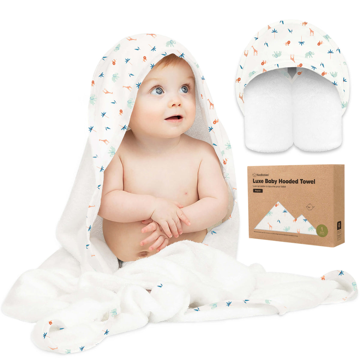 Plush Baby Hooded Towel