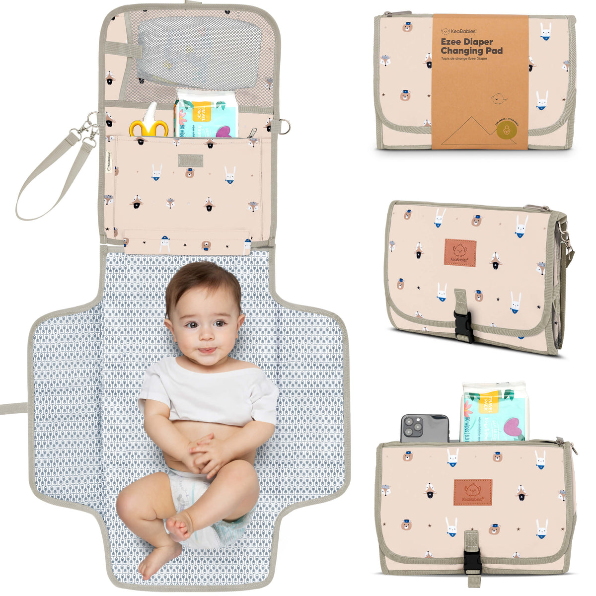 Slim Portable Diaper Changing Pad