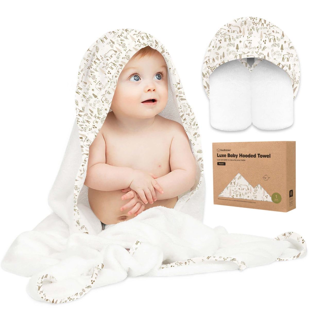 Plush Baby Hooded Towel