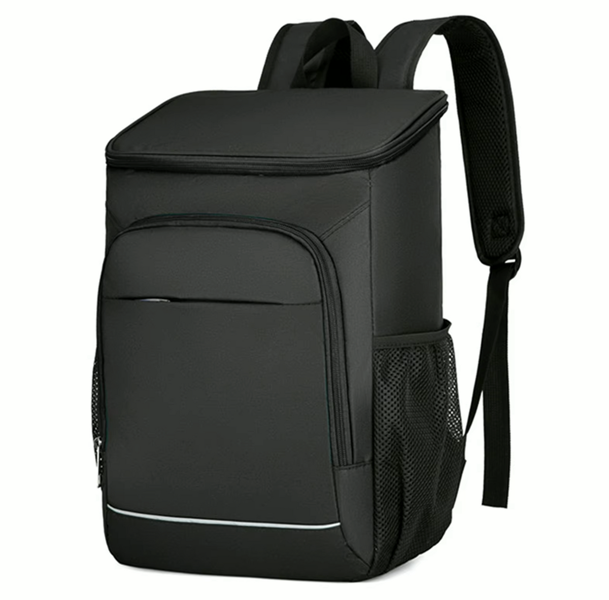 Mochila térmica aislante 30L gris, bolsa térmica manos libres para senderismo, playa, camping y picnics, mantiene la comida fría 16 horas, mochila impermeable | Thomler