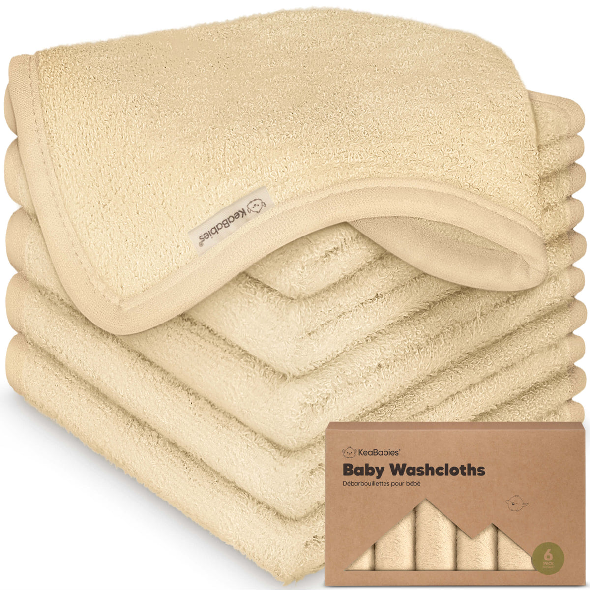 Deluxe Bamboo Baby Washcloths