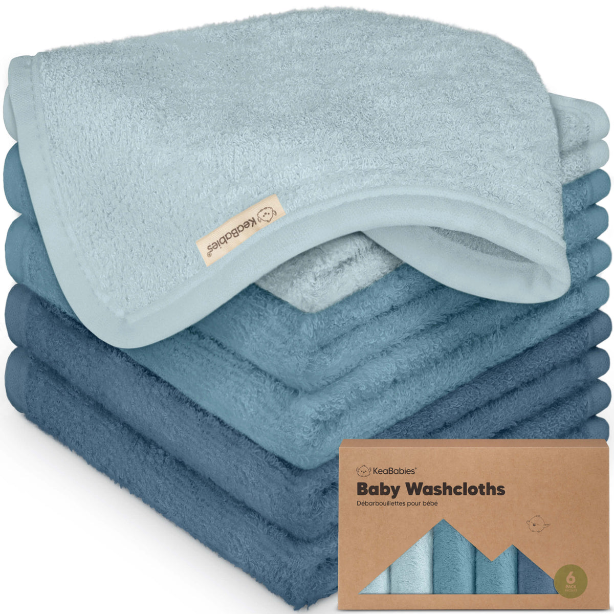 Deluxe Bamboo Baby Washcloths