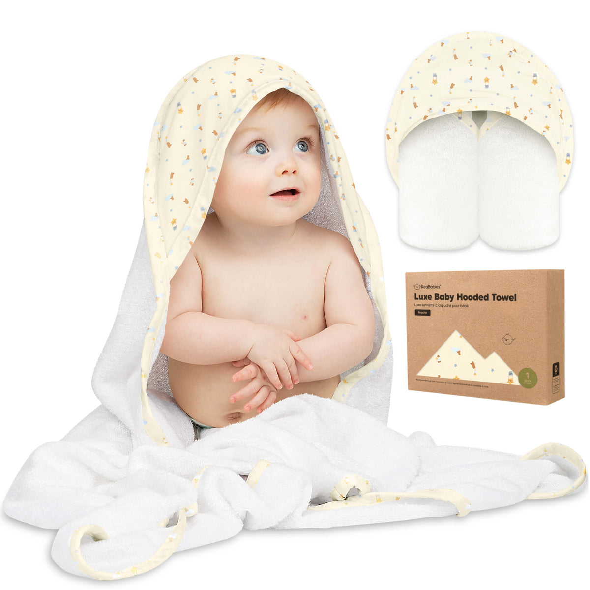 Plush Baby Hooded Towel