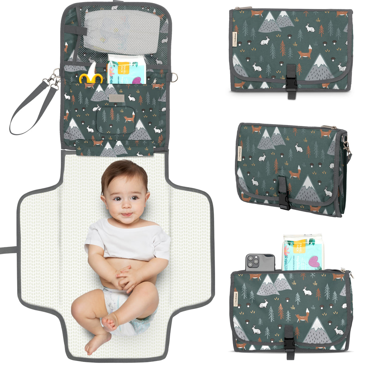 Slim Portable Diaper Changing Pad