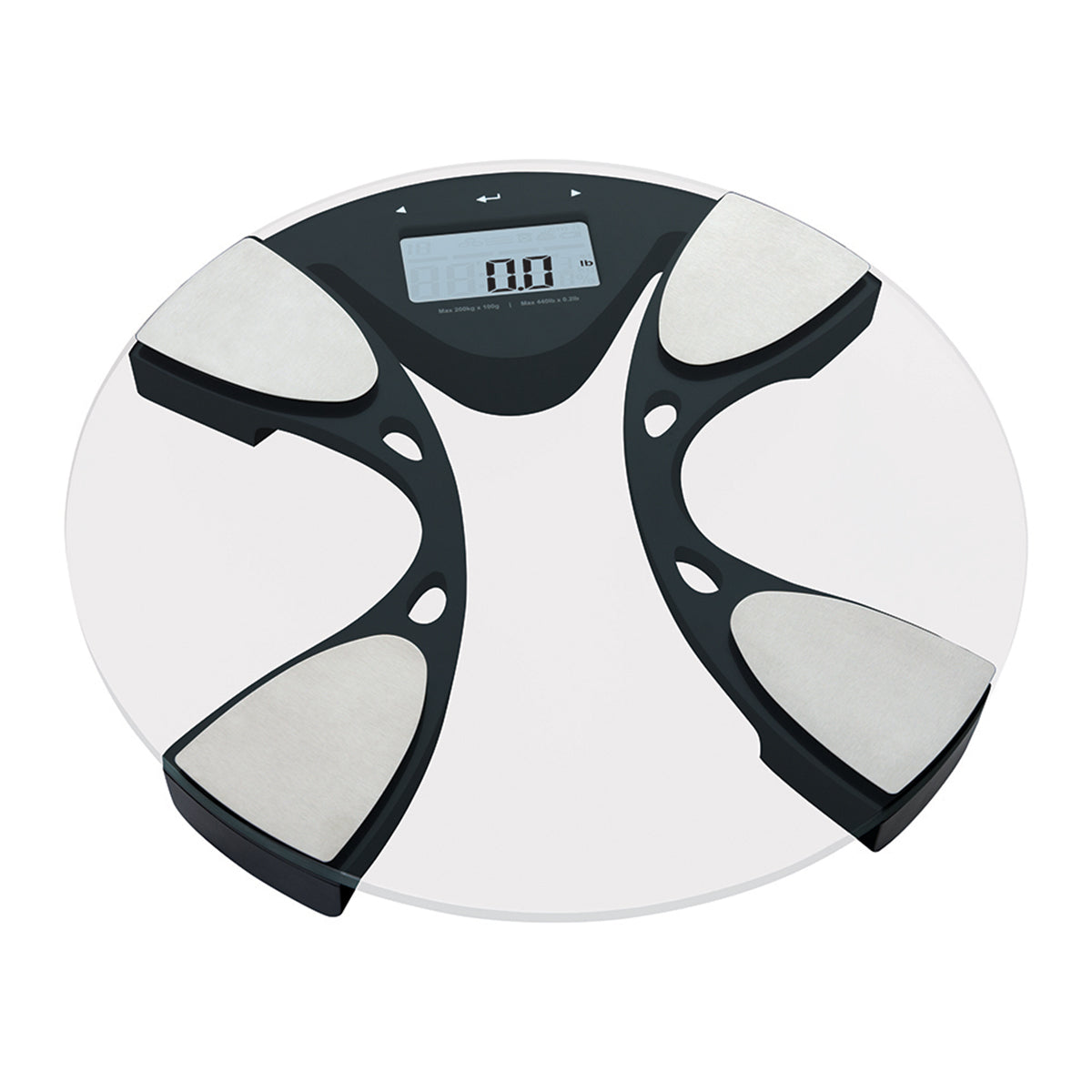 Báscula digital de peso, grasa corporal y agua