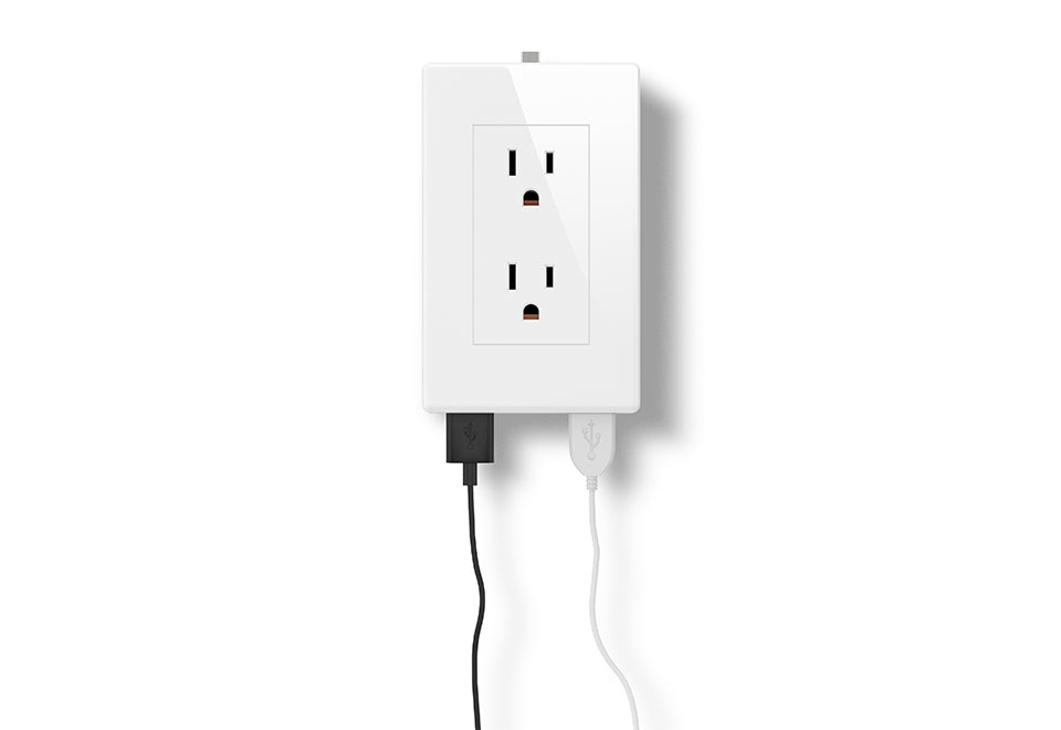 Oplaadstation voor aan de muur