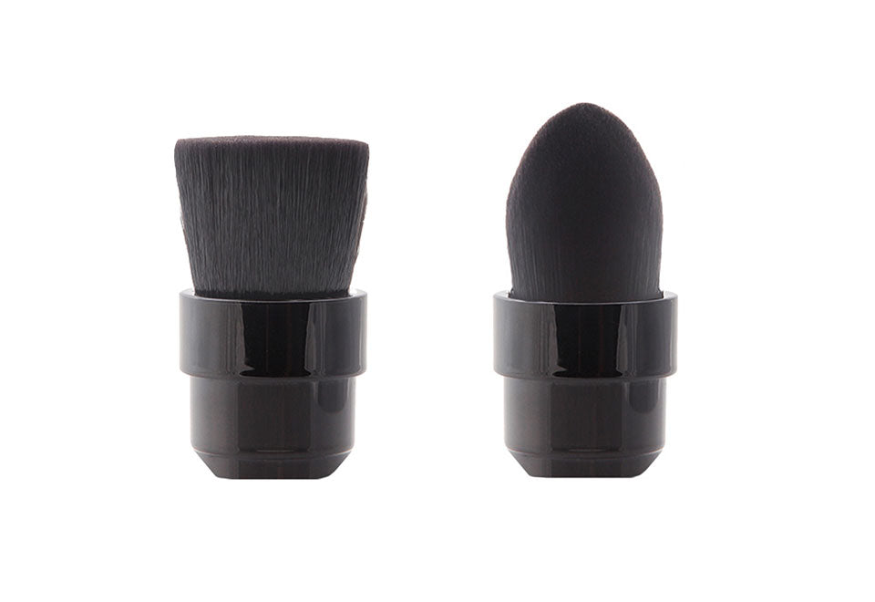 Extra roterende make-up kwastkoppen