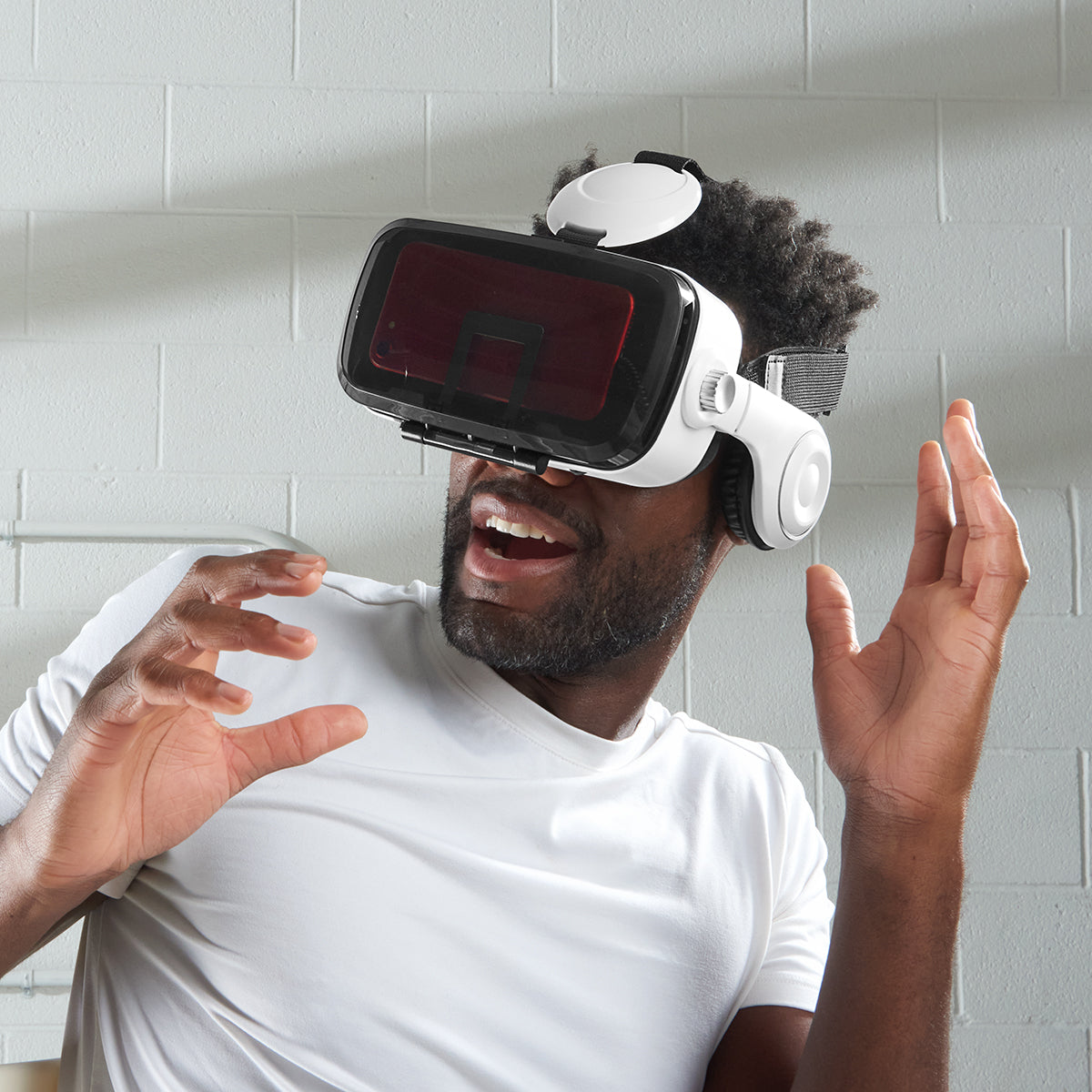 Auriculares de realidad virtual Bluetooth con audífonos