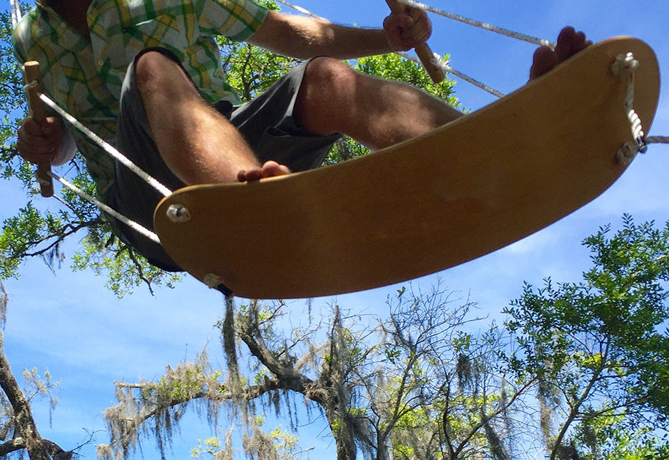 Boomschommel surfplank