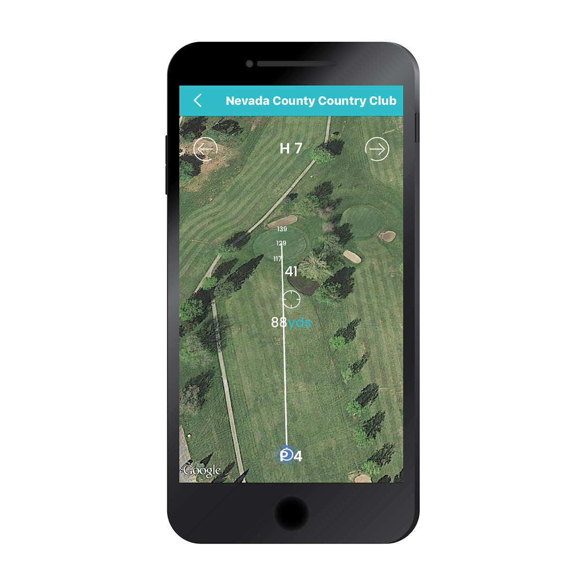 GPS-golfafstandsmeter met gesproken feedback
