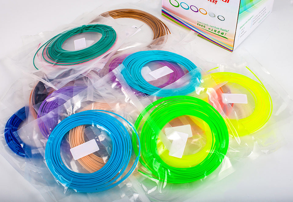 Extra filament voor de 3D-pen (10-pack)