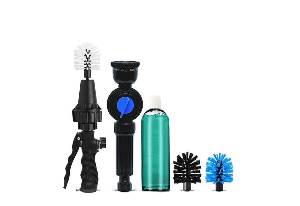 Set voor exterieurreiniging