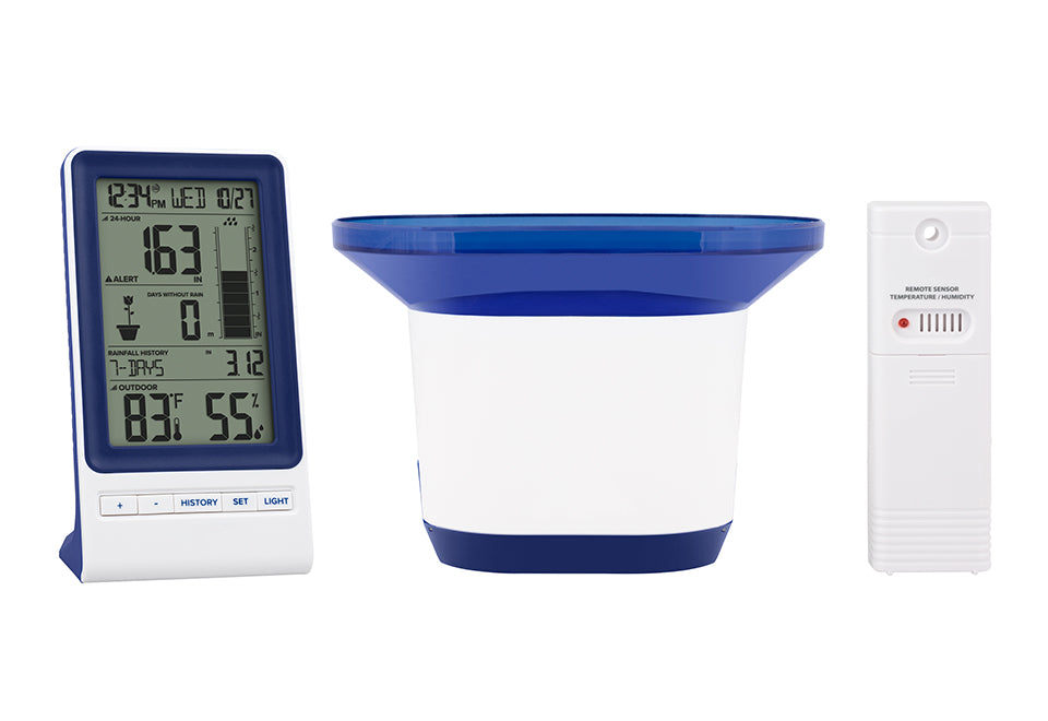 Digitale draadloze regenmeter