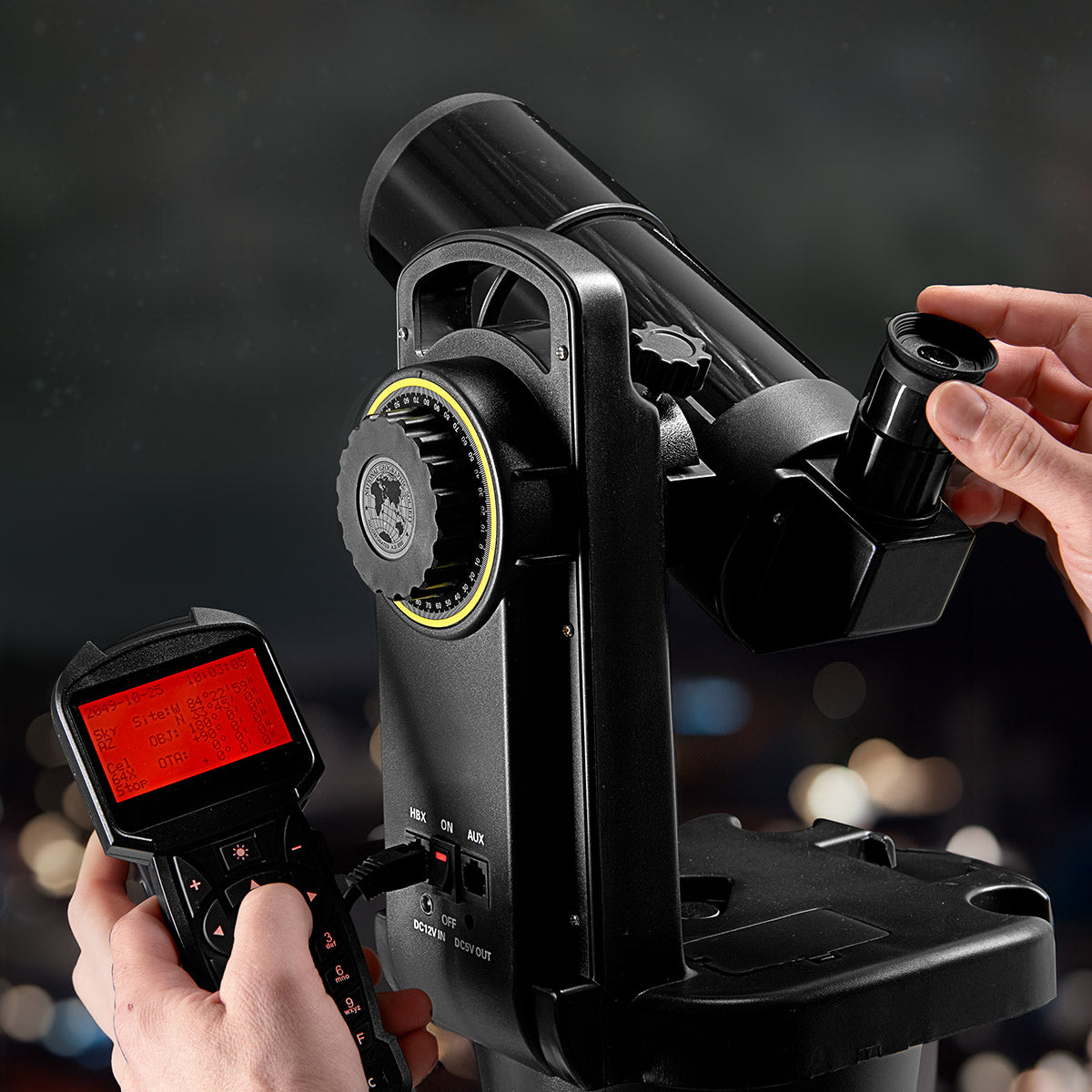 Intelligente automatische volgtelescoop
