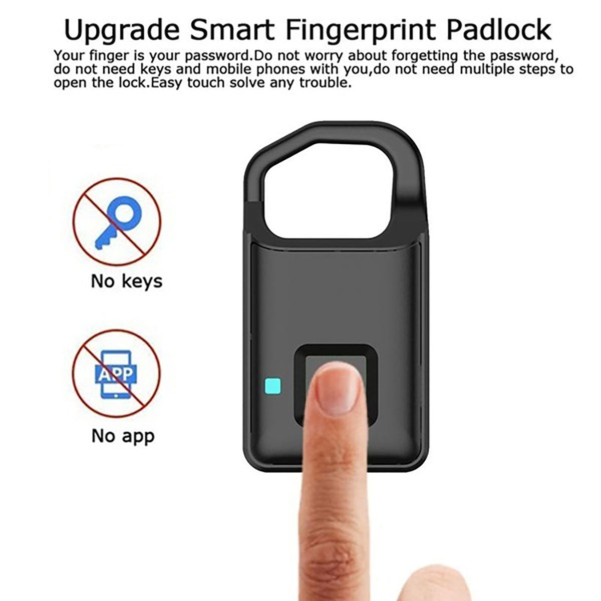 Fingerprint Travel Lock