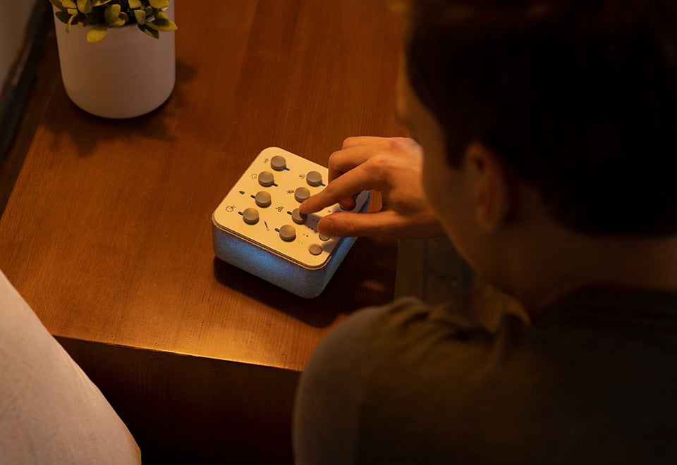 Aangepaste slaapgeluidenmixer