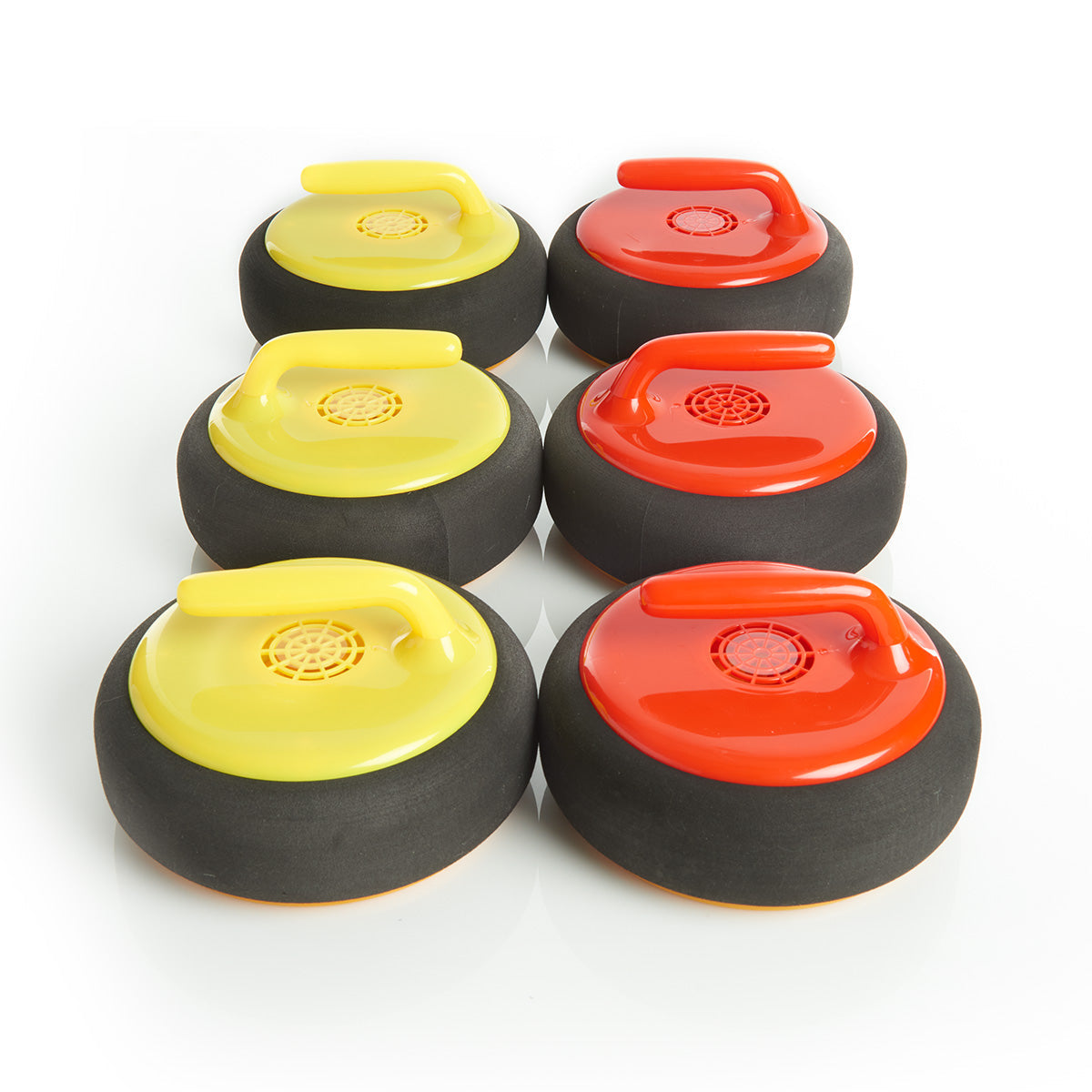 Schwebendes Curling-Set