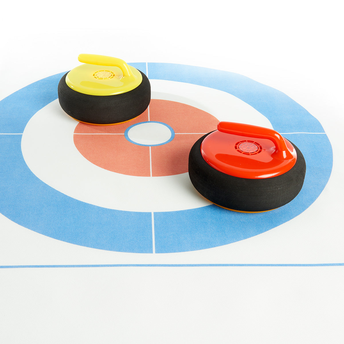 Schwebendes Curling-Set