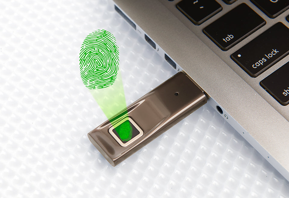 USB-Stick mit Fingerabdruckscanner