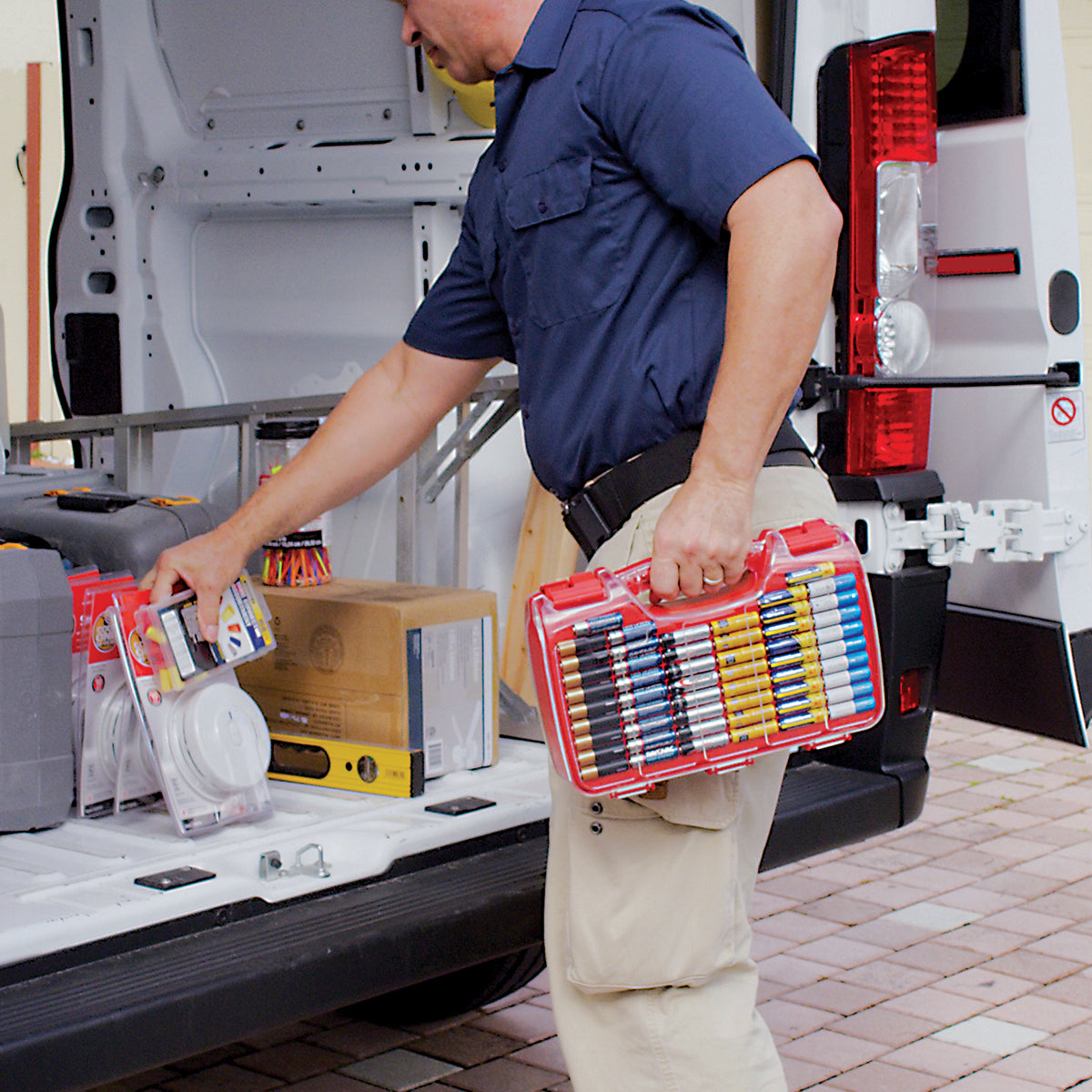 Batterij-organizer
