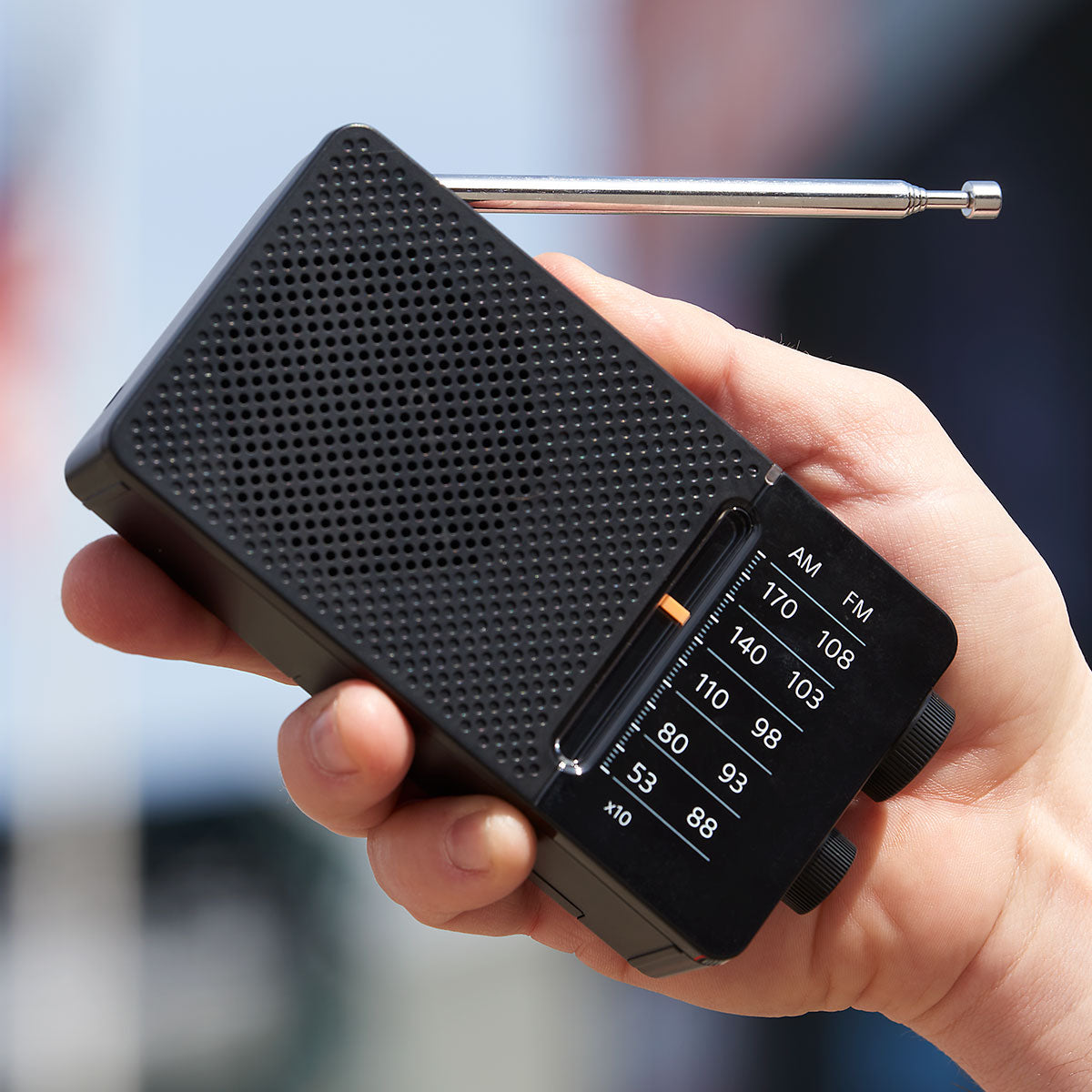 Radio AM/FM de bolsillo
