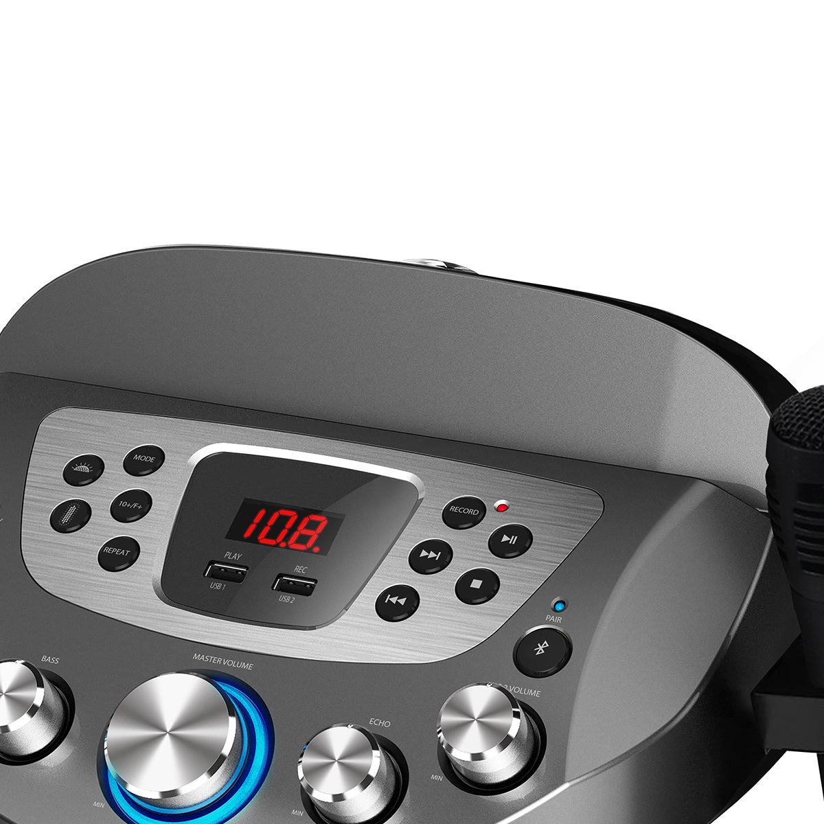 Karaoke-Partymaschine mit Bluetooth