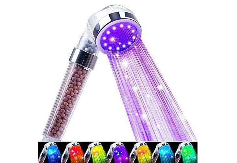 LED-Duschkopf mit Filter