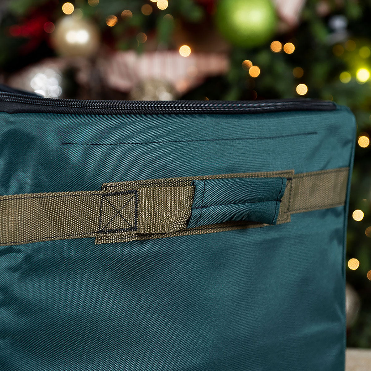Aufbewahrungstasche für Weihnachtsschmuck mit 3 Ebenen