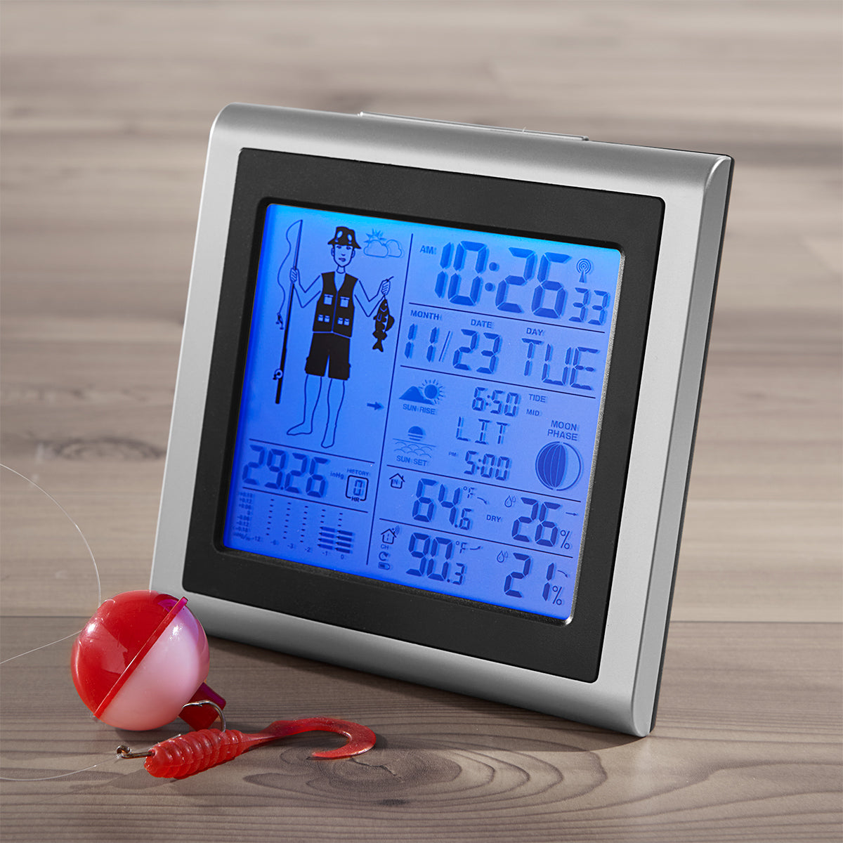 Wetterstation für Fischer