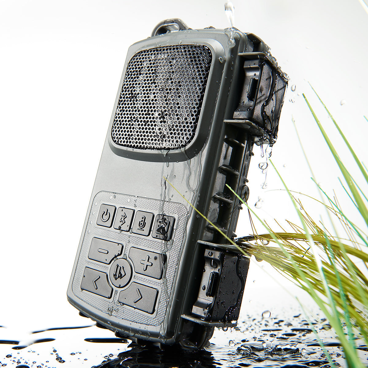 Waterdicht telefoonhoesje en speaker
