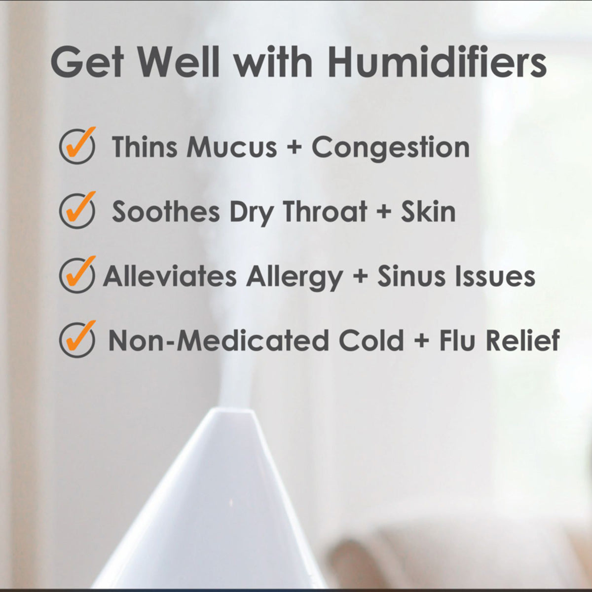Humidificador para dormir con sonidos relajantes
