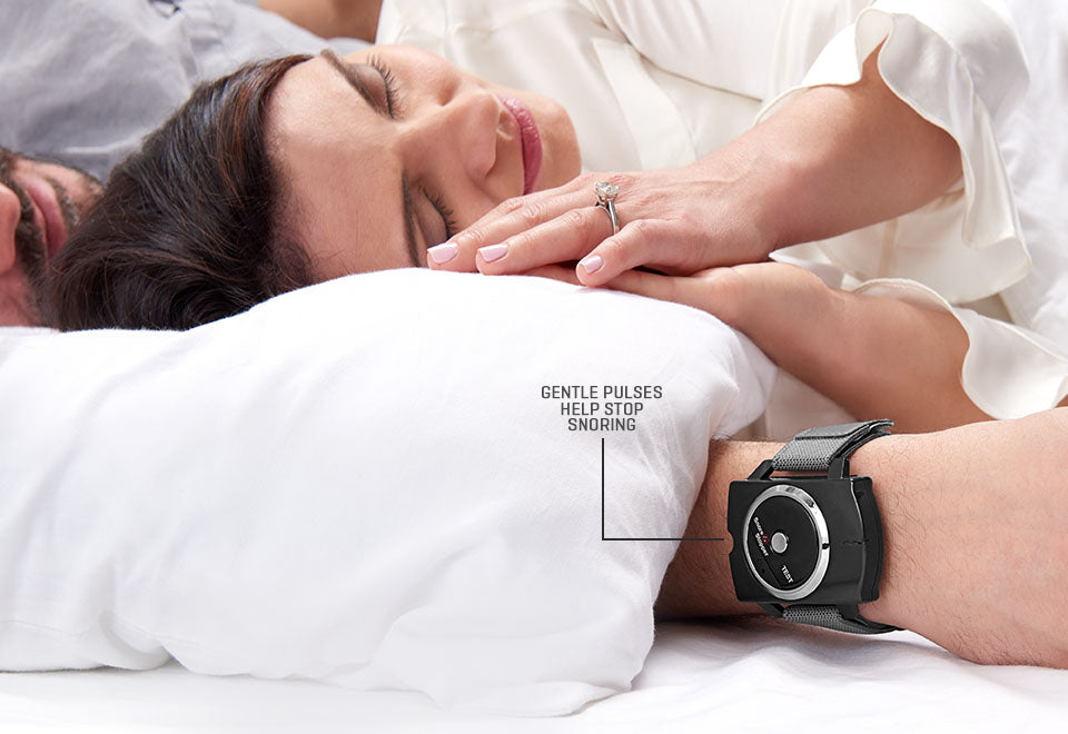 Armband gegen Schnarchen