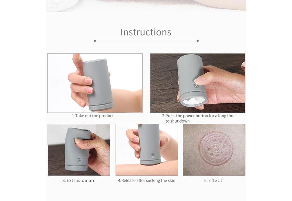 EMS-cuppingmassageapparaten (set van 2)