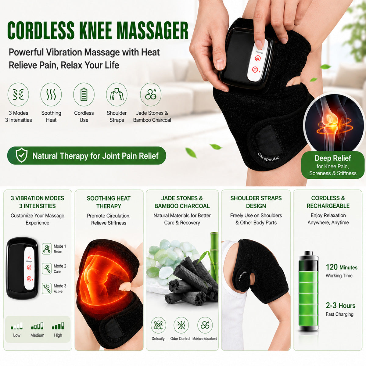 Draadloze Detox Gewrichtsmassager