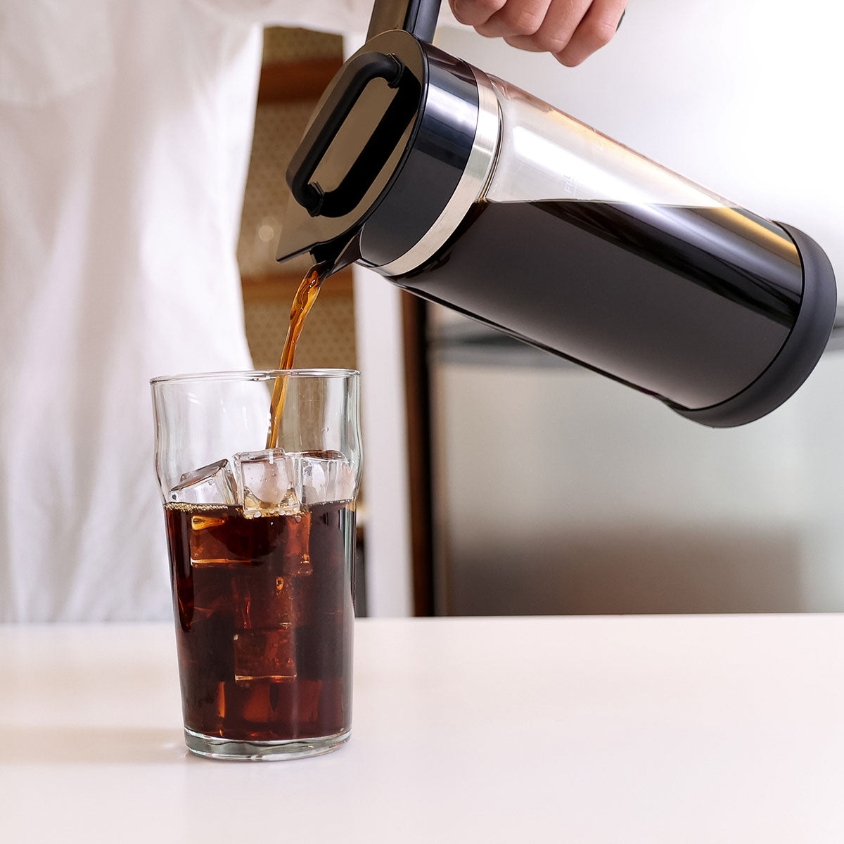 Cafetera de café frío instantáneo